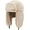 Beige, variant on Cozy Plush Winter Hats Men Women Trapper Trooper Hat with Earflaps Windproof Russian Ushanka Hats Outdoor Skiing Cap
