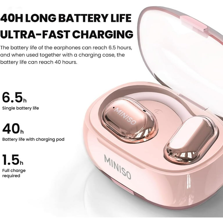 MINISO X39 Open Wirless Earbuds IPX5 Waterproof Noise Canceling