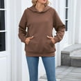 thumbnail image 2 of Timegard Sweatshirts for Women Hoodies Long Sleeve Loose Comfy Casual Pullover Pockets Fall Fashion, 2 of 7