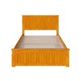 thumbnail image 4 of Atlantic Furniture Lit Plate-Forme Complète avec Gigogne en Caramel, 4 of 8