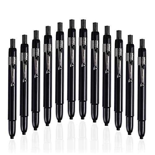 Listo 1620 - Box of 12 - BLACK COLOR - China Markers/Grease Pencils/China Marking/Pencils/Wax Pencils