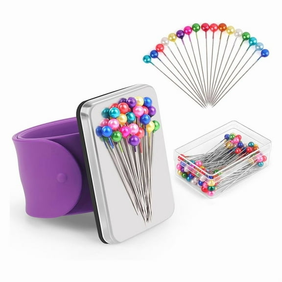 1set * magnetic pin holder-Purple