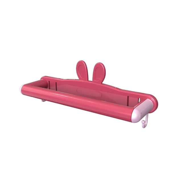 TIMIFIS Toothbrush Holders Retractable Punch Bathroom Wall-Mounted Storage Rack Retractable Punch Wall Rack Storage Rack
