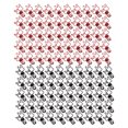thumbnail image 1 of 100Pcs Bunny Binder Clips Hollow Out Strong Metal Multi Purpose Small Paper Clips for Bags Clothes Documents, 1 of 14