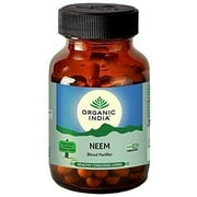 ORGANIC INDIA Neem Capsules - Blood Purifier 60 Capsule - FREE SHIPPING