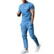 thumbnail image 4 of Playeras De Compresión Para Hombre, Conjunto De Dos Piezas De Camiseta Y Pantalones Cortos De Manga Corta Con Estampado Completo Para Hombre, Camisa Estampada Y Pantalón Corto., 4 of 4