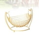 thumbnail image 1 of OUNONA 1Ud Decorativo De Hierro Dorado Para Uso En Hogar Regalo, 1 of 8