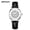 Leather _ Black Silver White, variant on Watch for Women Waterproof Minimalist Luminous Ladies Quartz Leather Watch