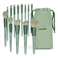 thumbnail image 1 of Brochas De Maquillaje Profesional 13 pz Verde, 1 of 5