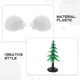 thumbnail image 5 of ColoMX 1 Juego de Mini figura de casa de hielo de árbol de simulación, figura decorativa de casa de hielo, estatua de casa de hielo, 5 of 7
