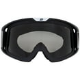 thumbnail image 2 of Birdz Eyewear Pelican Fitover Padded ATV Motorcycle Riding Over The Glasses (OTG) Goggles Black, 2 of 6