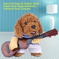 thumbnail image 3 of Ropa Divertida para Perros y Gatos Vestido de Guitarrista para Cachorros Disfraz de Fiesta de Navidad y Halloween con Material Suave ANGGREK  Otros, 3 of 8