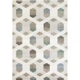 thumbnail image 1 of Dynamic Rugs AE4634036141 3 Pi 11 Po x 5 Pi 7 Po Avenue 3403 Rectangle Tapis Moderne - 6141 Ivoire&44; Bleu & Multi Couleur, 1 of 1