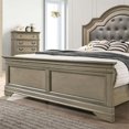 thumbnail image 7 of Furniture of America Bunde Wood Tufted Headboard Queen Bed in Gray, 7 of 7