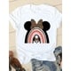 thumbnail image 1 of Disney Cartoon Tee Shirt Mickey Mouse Women Short Sleeve Summer Spring Print Clothing Casual Fashion Graphic T-shirtsM Gao Jinjia LED, 1 of 2