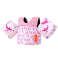 thumbnail image 1 of Chaleco de natación MoKo para niños de 9 a 23 kg con silbato de emergencia, 1 of 3