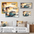 thumbnail image 4 of Designart "Beachside Camping IV" Modern Landscape Beach Canvas Print, 4 of 5