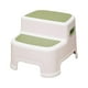 thumbnail image 3 of Taburete de doble escalón para niños pequeños, taburetes de dos escalones para niños, taburete resistente, taburete de noche para cocina, inodoro, dor verde perfecl Taburetes, 3 of 8