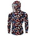 thumbnail image 5 of YUGYXL Women's Camo Sun Protection Hoodie With Mask UPF 50 Lightweight Summer Fishing Shirts Beach Rash Guard Plus Size Multicolor XXL, 5 of 7