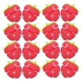 thumbnail image 1 of FENGGUIQU 18 Pcs Rouleaux Éponge en Forme de Fraise Ensemble de Bouclage Sans Chaleur pour Usage Domestique Rouge, 1 of 7