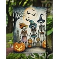 thumbnail image 3 of Calacas Skeletons Spooky Halloween Garden Flag 11.25 in x 15.5 in, 3 of 5