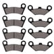 thumbnail image 2 of 8 pastillas de freno delanteras y traseras para Polaris Razor RZR 800 570 2008-2015, 2 of 8