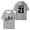 Gray, variant on Heated Rivalry Scott Hunter 21 Hooded T-shirt Men Women Short Sleeve Tee Casual Trendy Tops