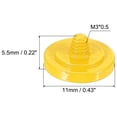 thumbnail image 2 of Unique Bargains Shutter Release Button Soft Shutter Release Button Copper Camera Shutter Button Concave, Yellow 2 Pack, 2 of 6