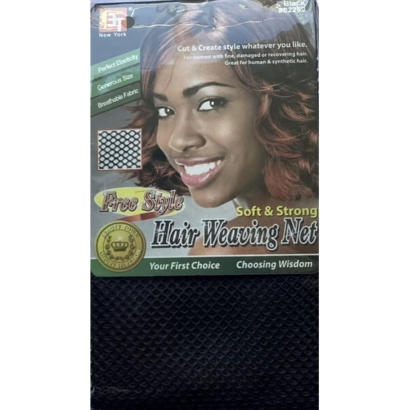 Hair Weaving Net  Soft & Strong  free Style - Black #02269