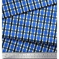 thumbnail image 2 of Soimoi Rayon Fabric Gingham Check Fabric Prints By Yard 42 Inch Wide, 2 of 3