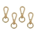 thumbnail image 2 of 4 Pack Swivel Eye Snap Hooks Clips Hardware Hooks for Handbags, Pet Chains, Collars, Keychain, 2 of 8