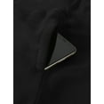 thumbnail image 4 of Ma Croix Mens Slim Sweat Shorts Modern Lounge Summer Casual Fleece, 4 of 7