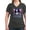 Charcoal, variant on CafePress - Queen Elizabeth II: L Women's V Neck Dark T Shirt - Women's V-Neck Dark T-Shirt