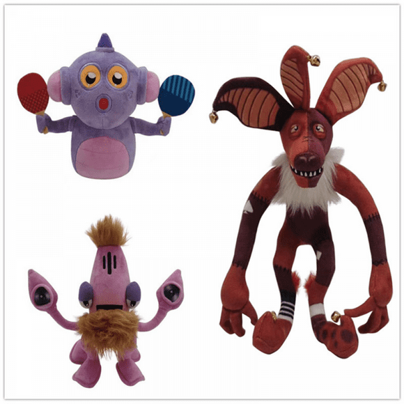 My Singing Monsters Wubbox Plush Toy My Singing Plush Toy Cartoon Game Gift For Kids And Fans-ZJKDGJKJ