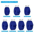 thumbnail image 2 of Uxcell Taekwondo Colored Ranking Belts, 6 Sizes Martial Belt for Competition Training, Blue, 2 of 6