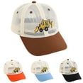 thumbnail image 3 of WOYY Kids Summer Mesh Baseball Cap Lightweight Sun Hat for Boys And Girls Snapback Hat, 3 of 3