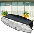 thumbnail image 3 of Outdoor Solar Light, Motion Sensor ABS IPX5 Waterproof Wall Mounted 120 Degree Angle Solar Lamp  For Courtyard, 3 of 8