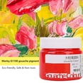 thumbnail image 1 of Peinture Aquarelle Colorée 100ml Pigment Gouache Fournitures d'Art pour Étudiants Rouge, 1 of 7