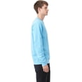 thumbnail image 3 of Milltex 403 Pigmented Dyed Crewneck Pullover Sweatshirt Soft Handfeel 3 End Fleece 80% Cotton 20% Poly 9.5 Oz 340 GSM, 3 of 3