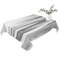 thumbnail image 2 of Grey White Ombre Table Cloth Waterproof Tablecloths, Abstract Art Oil Painting Modern Tablecloth Dining Table Cover for Kitchen Party Tabletop Outdoor, Rectangle Tablecloth 60x84 Inch, 2 of 9