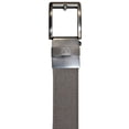 thumbnail image 2 of Pebble Beach Men's Cut To Fit Canvas Golf Belt with Ratchet Strap, Gray, 2 of 4