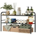thumbnail image 1 of Netel Under Sink Organizers And Storage, 2 Tier Expandable Under Cabinet Organizer Shelf With 8 Removable Panels,Expandable Shelf For Cupboard,Kitchen,Bathroom,Shoe Storage Rack, 1 of 5