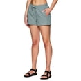 thumbnail image 4 of Avalanche Women's Woven Ripstop Walking Hiking Short With Zipper Pockets, 4 of 8