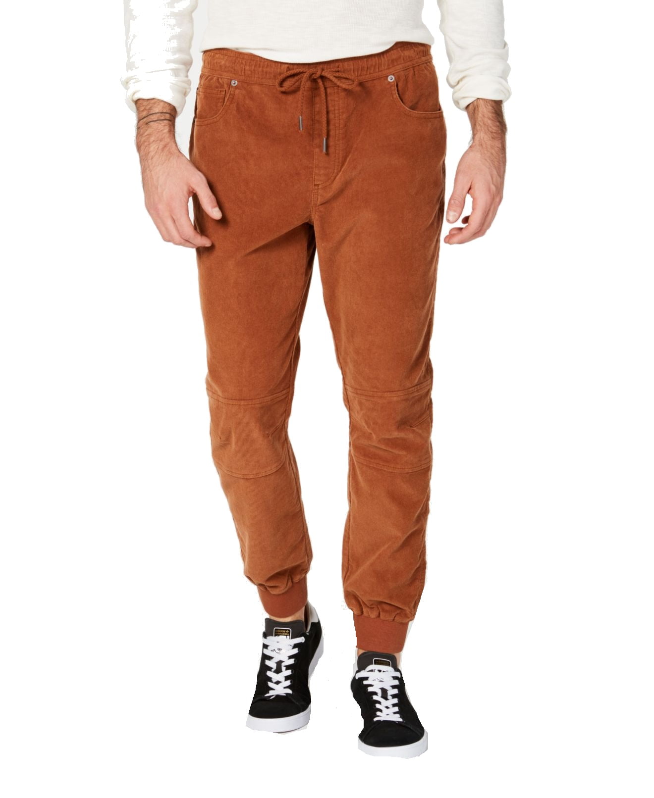 American Rag - American Rag Men’s Corduroy Jogger Pants (Dark Brown, L ...