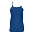 thumbnail image 6 of BXINGOHAI Womens Plus Size Tank Tops Summer Sleeveless Basic Cami Top Shirt Casual Blue 5XL, 6 of 6