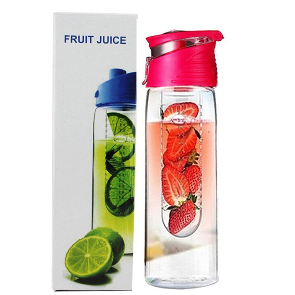 Holiday Clearance 800 Milliliter Fruit Infusing Water Bottle with Fruit