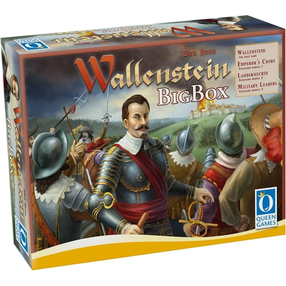 Juego de Mesa Queen Games Wallenstein Gran Caja para 5 Jugadores