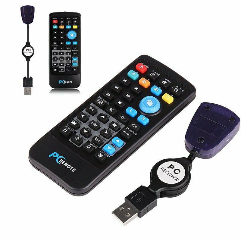 USB Laptop PC Wireless Media Remote Control Mouse Keyboard Center Controller
