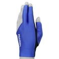 thumbnail image 2 of Molinari Billiard Pool Cue Glove - for Left Hand (Right-Handed Player), X-Large, Royal Blue, 2 of 5