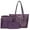 A-Purple, variant on Purses for Women Tote Bag 3Pcs Set Leopard Print Satchel Handbags